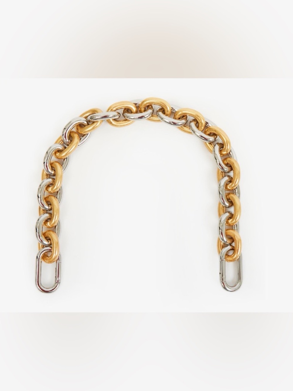 Clare V. Mixed Metal Shortie Strap